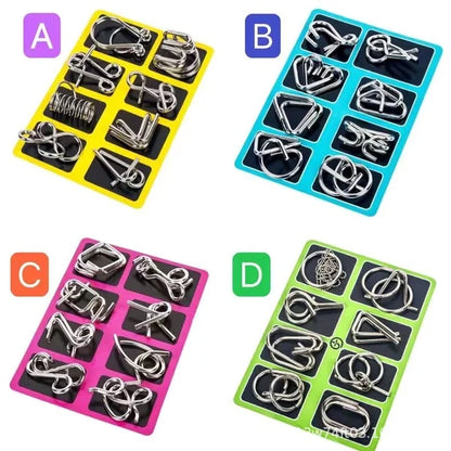🧠 Zeitlich begrenztes Angebot: 50% RABATT!!!🧠🔠 Metall-Montessori-Denkspiel