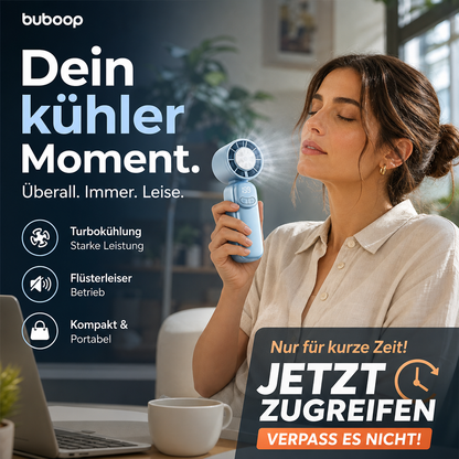 🌬️✨ 50 % Rabatt! Tragbare Mini-Handventilatoren mit präziser Geschwindigkeitsregelung, LED-Anzeige, handlichem Design und langer Akkulaufzeit – ideal für Reisen, Sommer, Konzerte und Pendelfahrten.