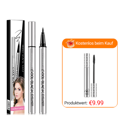 ✨ Wasserfester und wischfester Eyeliner – Präzision und tiefes Schwarz für 24 Stunden! ✨