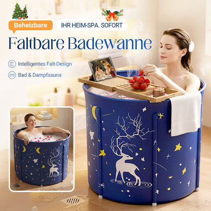 💧 Beheizte faltbare Badewanne für den Hausgebrauc