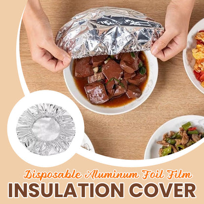 💞Mehr als 50.000 Einheiten verkauft!✨ Lebensmittelabdeckung aus Aluminiumfolie – schließt die Feuchtigkeit ein, hält Lebensmittel frisch, verhindert das Vermischen von Staub und Gerüchen, geeignet zum Abdecken von Reis, Gemüse und Obst 🍎🥗