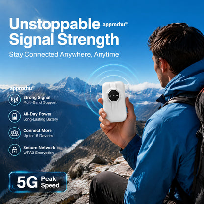 📶✈️ Wi-Fi portable signal ultra‑puissant – connectez‑vous partout dans le monde, sans limite, sans contrainte&nbsp