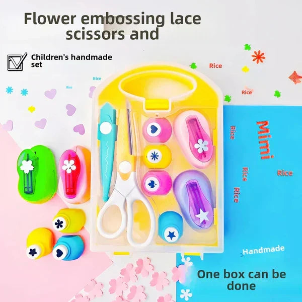 ✨ DIY-Lochstanz-Set für Kinder - Erstelle niedliche Formen 🎁📏
