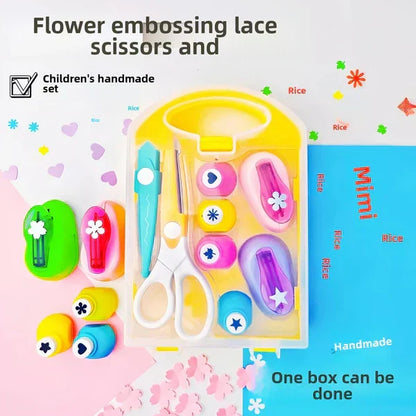 ✨ DIY-Lochstanz-Set für Kinder - Erstelle niedliche Formen 🎁📏