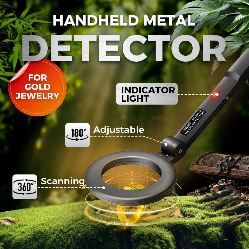🥳2026 HEISSER VERKAUF🥳💞ÜBER 50.000 VERKAUFT!🔎💎 45 % RABATT! 360°-Handdetektor – Hohe Empfindlichkeit für Gold, Ringe & Münzen. Leichtes Design, ideal für Senioren. Starten Sie jetzt Ihr Schatzsuchabenteuer! 🧭🕊️