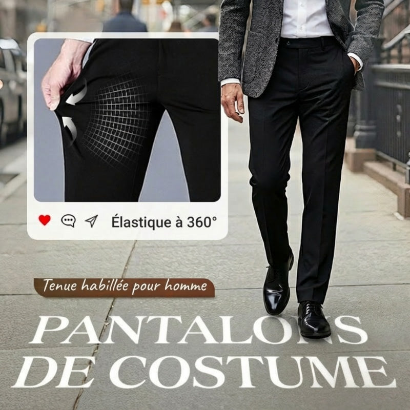 【🔥Heute zum niedrigsten Preis】Klassische Herren-Freizeithose mit hoher Elastizität