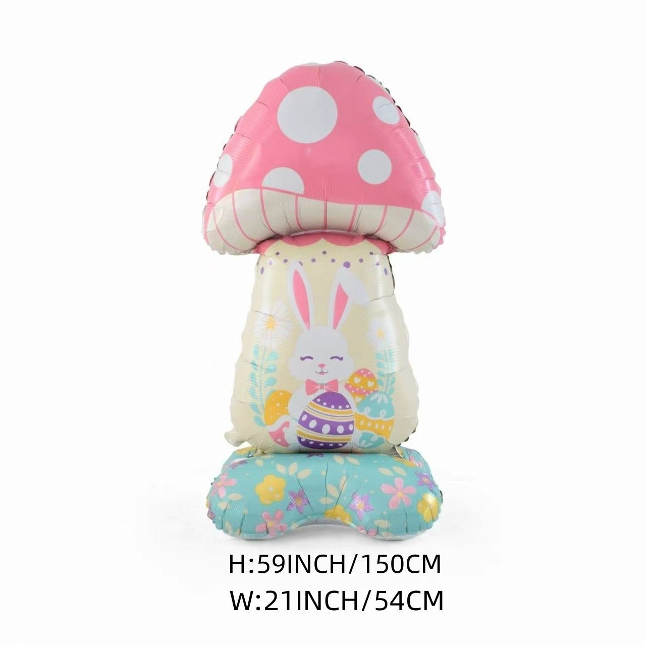 💎 OSTER-FRÜHBUCHER-SALE! 💎 Riesen 3D-Steh-Hase-Ballon – Selbststehend, Wiederverwendbar & Farbenfroh für Festliche Osterstimmung 🐰🎈