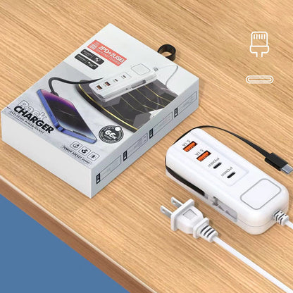 🥳HEISSER SALE 2026🥳💞50.000+ VERKAUFT!👵❤️ 50 % RABATT! Multifunktionale Schnellladebuchse – 2PD + 2USB