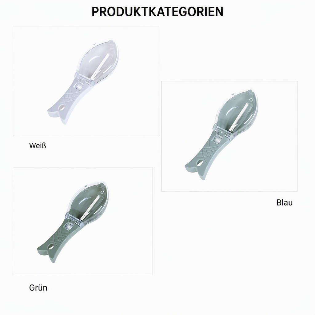 🐟Tragbarer Fischschuppenschäler