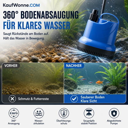 📢📢50 % Rabatt!! ⏰🐠 Bodenansaug‑Aufsatz für Aquarien‑Filterpumpe