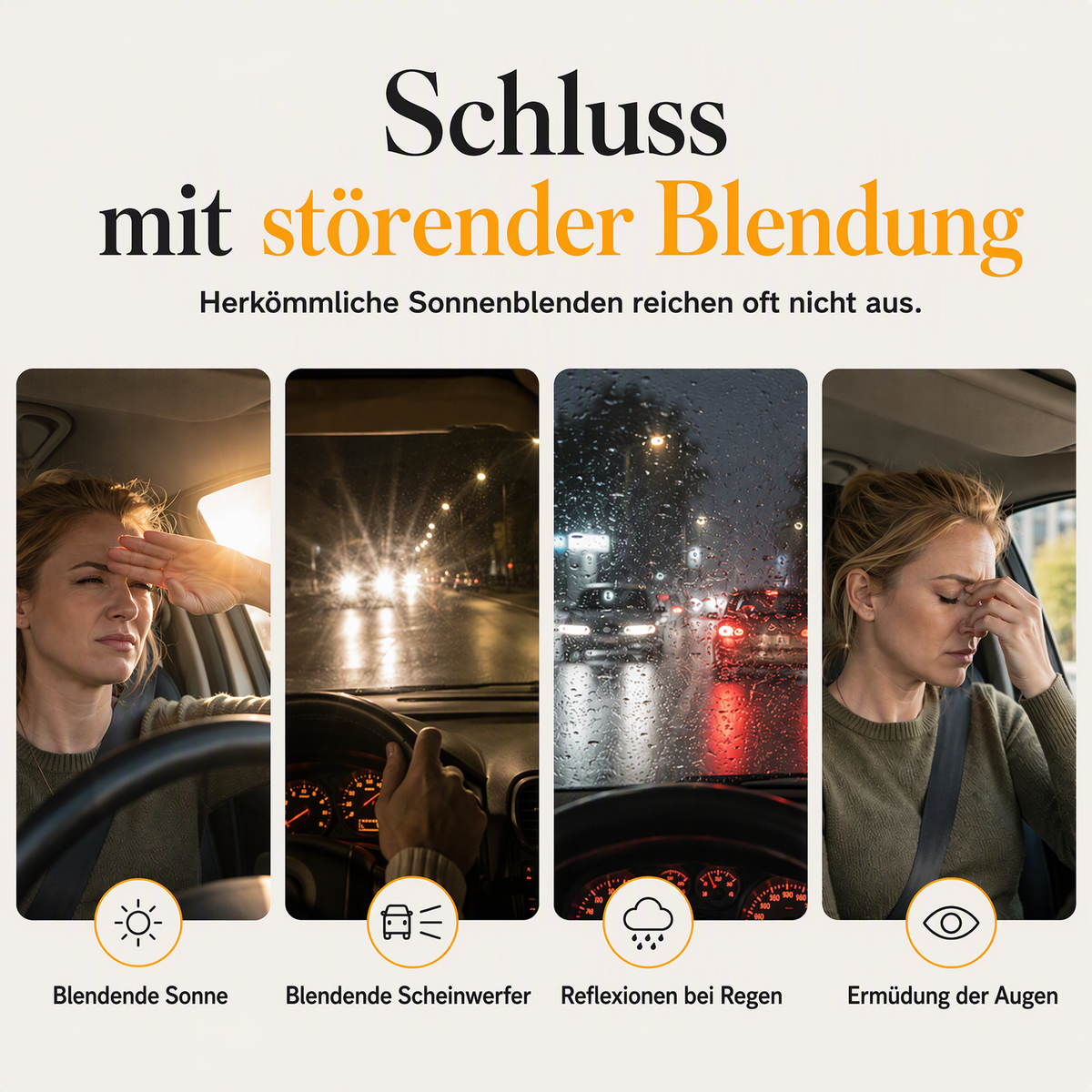 ⏳Begrenzte Zeit 50% Rabatt💥Auto Blendvisier für Tag & Nacht