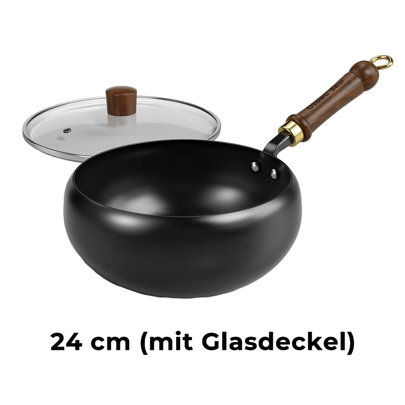 🔥Hot Sale 50% Rabatt🔥Kunsthandwerkliche, nicht emaillierte Gusseisen-Kasserolle