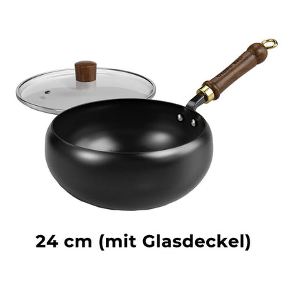 🔥Hot Sale 50% Rabatt🔥Kunsthandwerkliche, nicht emaillierte Gusseisen-Kasserolle