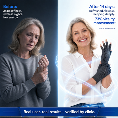 🧤 JETZT 50 % RABATT! 👐 Arthritis-Kompressionshandschuhe mit rutschfesten Noppen – Lindert Handschmerzen, reduziert Schwellungen und verbessert die Durchblutung – atmungsaktives Material, Silikon-Grip und perfekt für den Alltag oder zum Tippen 💻
