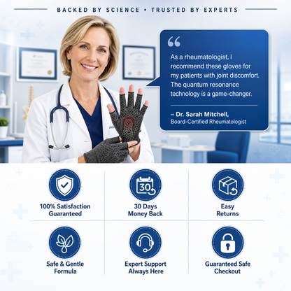 🧤 JETZT 50 % RABATT! 👐 Arthritis-Kompressionshandschuhe mit rutschfesten Noppen – Lindert Handschmerzen, reduziert Schwellungen und verbessert die Durchblutung – atmungsaktives Material, Silikon-Grip und perfekt für den Alltag oder zum Tippen 💻