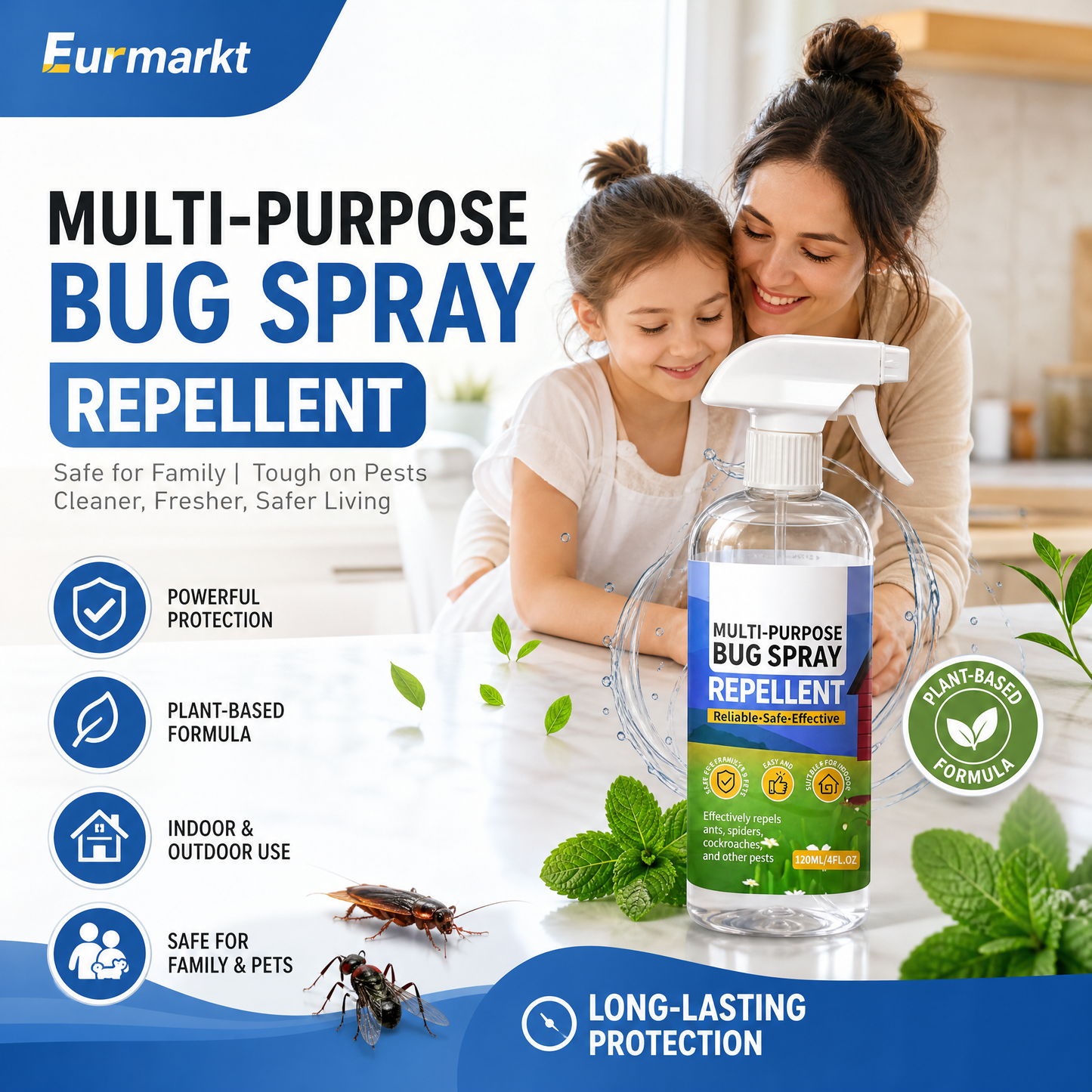 🥳HEISSER SALE 2026🥳💞50.000+ VERKAUFT!👵❤️  Zuverlässiges Mehrzweck-Insektenschutzspray