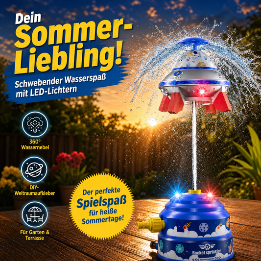 🥳HEISSER SALE 2026🥳💞50.000+ VERKAUFT!❤️  🌊UFO-Wassersprinkler-Spielzeug für Kinder