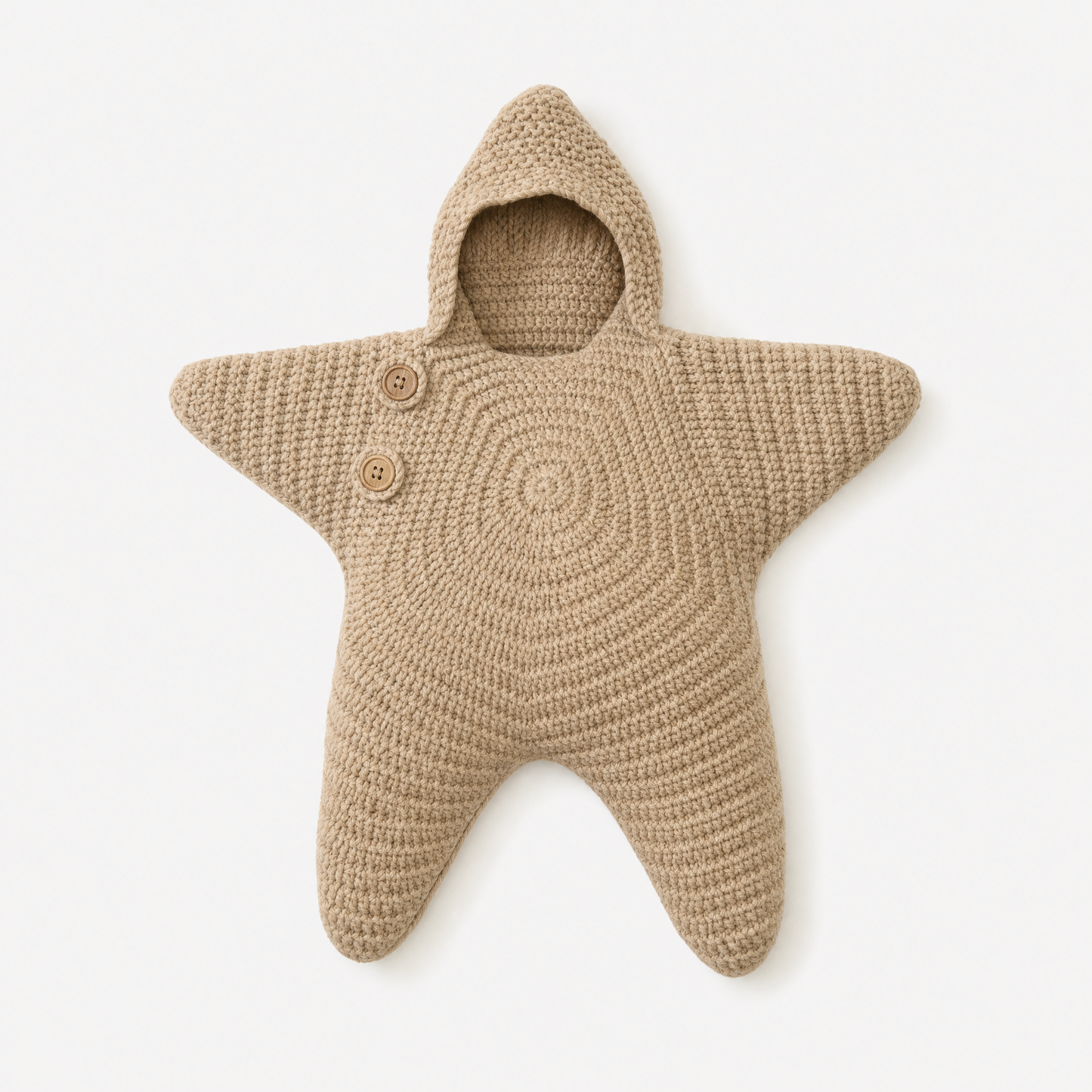 🌟👶 Babypyjama mit fünfzackigem Stern – so süß, dass es fast schon unfair ist!