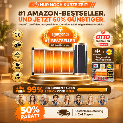 【5 Sekunden Schnellheizung】Deutsche High-Tech Graphen-Wandheizung