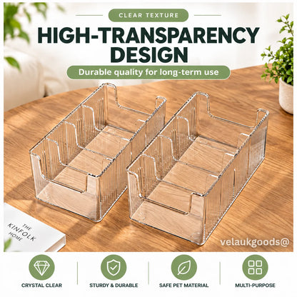 🔥Transparenter, teleskopischer Medikamentenhalter – ausziehbar, perfekt zum Aufräumen Ihres Schranks 💊🗄️