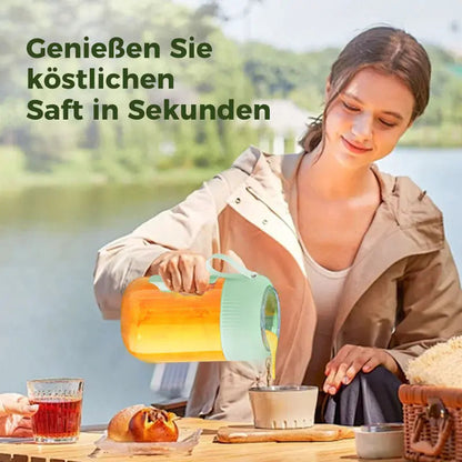 💥Heißer Verkauf ❄️Multifunctional Tragbare Saftpresse Tasse mit Digitalanzeige-Drink fresh juice for a healthy lifestyle