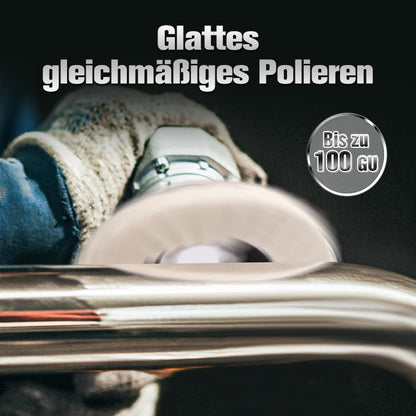 ⚡50 % RABATT !!✨ Wollpolierscheibe für Winkelschleifer – Hochglanz-Spiegelfinish! Langlebig  Vielseitig! 🔧