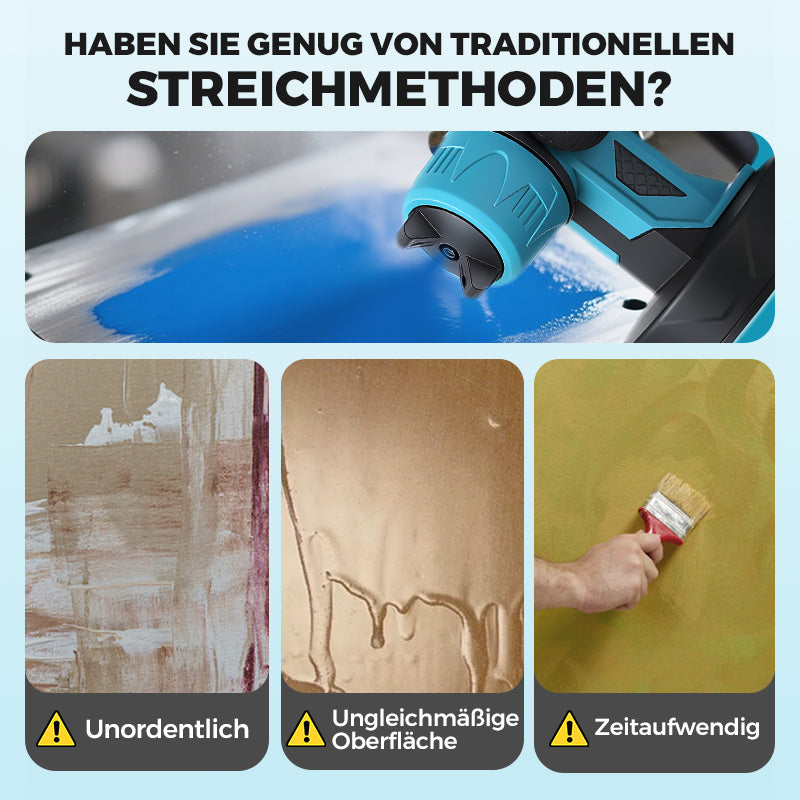 🔥🔥 59 % Rabatt + Gratisversand! 💥 🎨 Kabelloses elektrisches Farbspritzgerät – Schnell, sauber und effizient