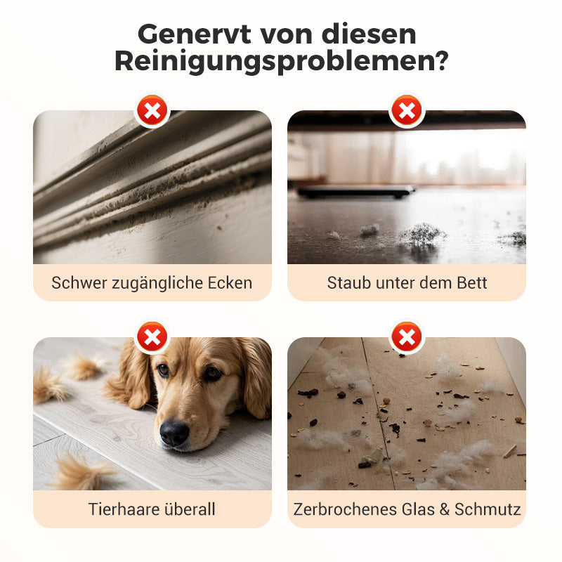 🧹📦Folierbarer und waschbarer Staubwedel für die Oberflächenreinigung