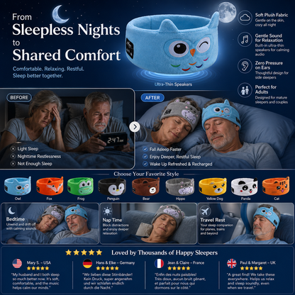 🥳2026 HEISSER VERKAUF🥳💞Über 50.000 verkauft!🎧😴  Bluetooth-Stirnband für Kinder – 2-in-1: Weiches Stirnband und Schlafmaske. Perfekt für Reisen oder zum Mittagsschlaf. 🧸✨