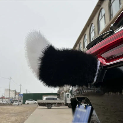 ⏳Nur für kurze Zeit 🚗🐾 Ferngesteuerter elektrischer Plüsch-Autoschwanz – Machen Sie Ihr Auto zum Hingucker