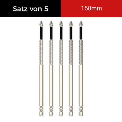 💥Neukunden-Special!K5 stoßfeste rutschfeste Bohrer, Schlagbohrer-Bit-Set, Titanlegierung stoßfest rutschfeste PH-Bits, hochmagnetische Schrauber-Bits