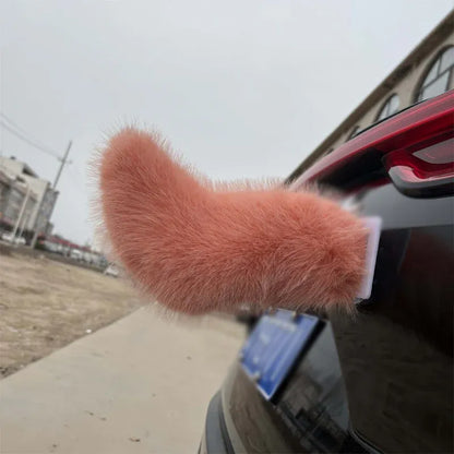 ⏳Nur für kurze Zeit 🚗🐾 Ferngesteuerter elektrischer Plüsch-Autoschwanz – Machen Sie Ihr Auto zum Hingucker