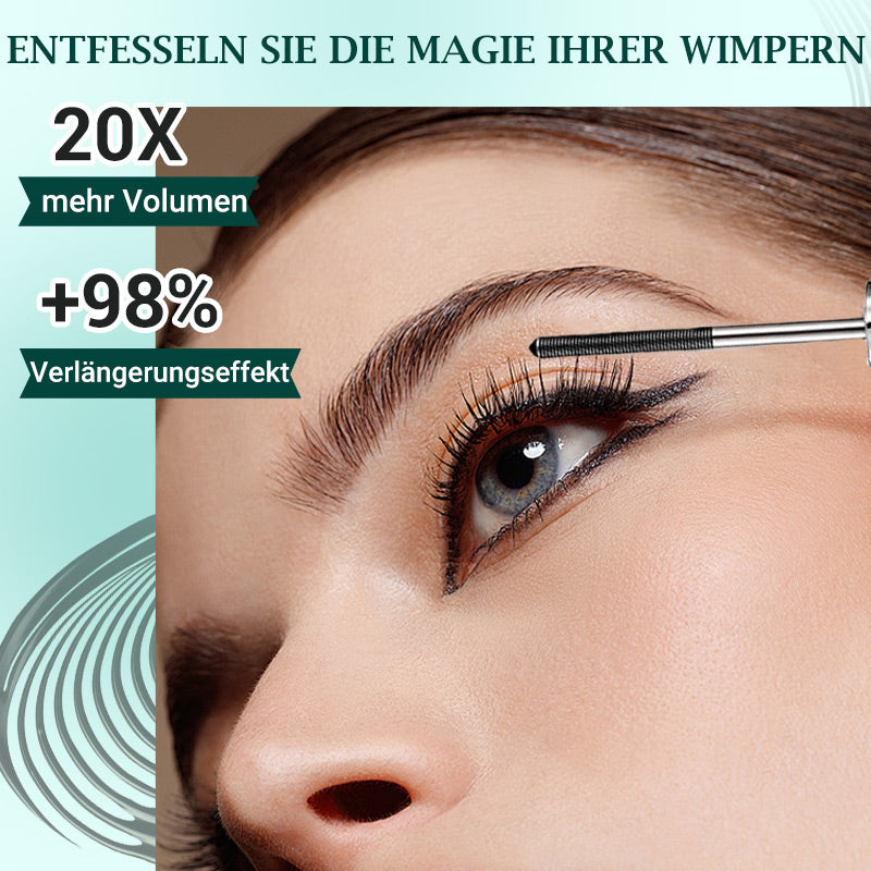 ⏰Ultimative wasserfeste & schweißfeste Mascara für Länge und Schwung💦