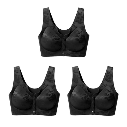 🎁 Herbst-Sonderangebot: 50 % Rabatt 💃 Bequemer, vorne zu verschließender, bügelloser, nahtloser BH 🌸