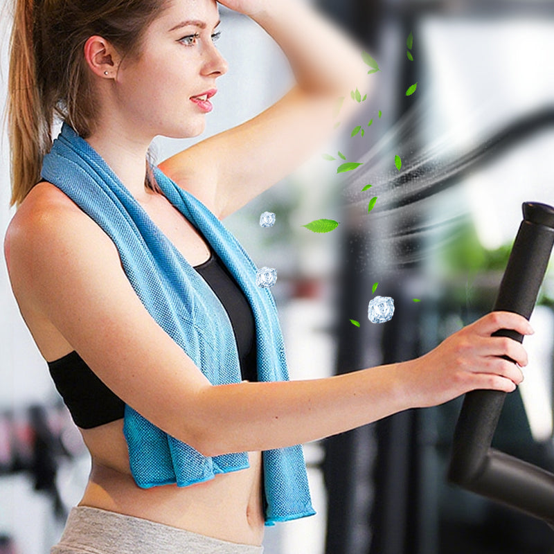 🔥Saugfähige, schnelltrocknende Kühlhandtücher fürs Fitnessstudio