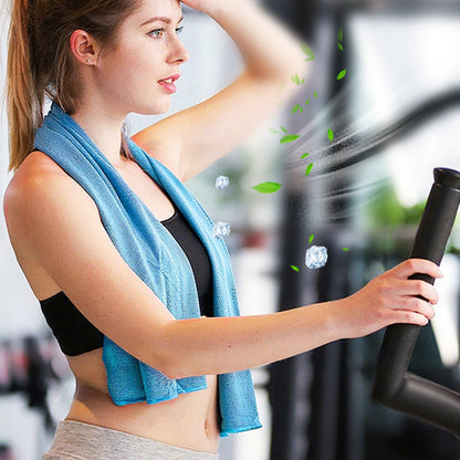 🔥Saugfähige, schnelltrocknende Kühlhandtücher fürs Fitnessstudio