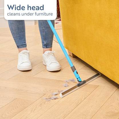 🧼LETZTER TAG DES SONDERANGEBOTS: Nur 10,99 €! 🔥🔥Minky Flexi Edge Sweeper: Vielseitige Reinigung für Böden, Teppiche und Fenster!