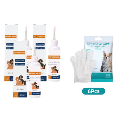 📢✨ Ohrenreiniger für Haustiere – Sanfte Formel mit beruhigender Aloe Vera für Hunde und Katzen, beugt Infektionen und Geruchsbildung vor 🌿