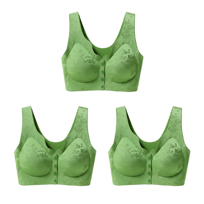 🎁 Herbst-Sonderangebot: 50 % Rabatt 💃 Bequemer, vorne zu verschließender, bügelloser, nahtloser BH 🌸