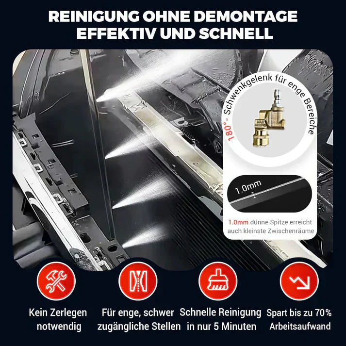 🏆✨50% zeitlich begrenzter Rabatt✨💧Effizientes Reinigungswerkzeug ohne Entfernen für enge Spalten🚗