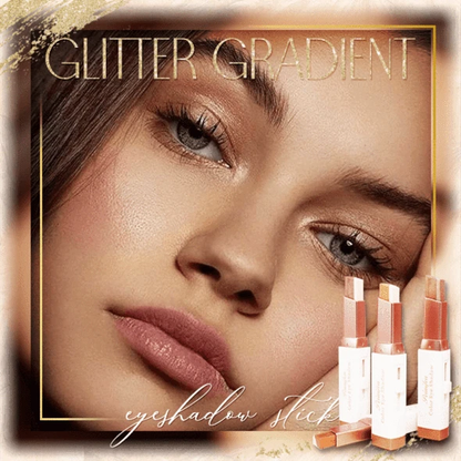💥Kaufen Sie 1 und erhalten Sie 1 gratis 💥Farbverlauf Zweifarbige Eyeshadowstift Lidschatten Stick