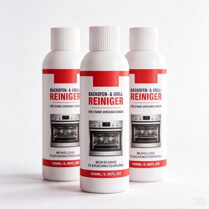 Hochleistungs‑Reiniger für Backofen & Grill, 100 ml – schneller Entfetter gegen Küchenverschmutzungen