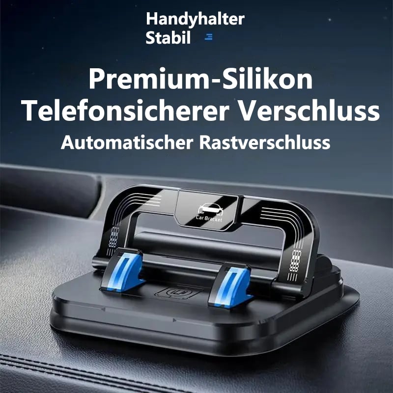 🚗 Autotelefonhalterung – 360° Drehbar, Vollständig Einstellbarer Winkel & Stabilität Auch Auf Holprigen Straßen Für Jedes Telefon 🔄