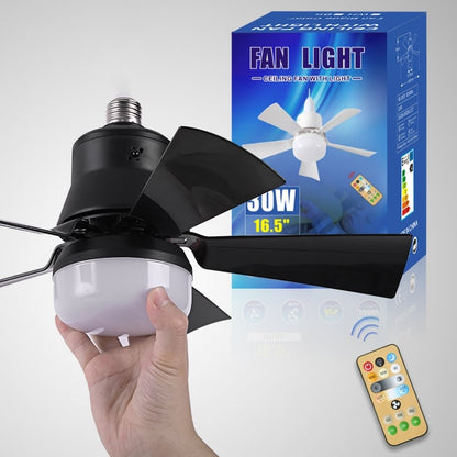 🏆 LETZTER TAG – 49 % RABATT! 🔥40W LED-Deckenventilator mit Licht – 52 cm (20,5“), extrem leise, inkl. Fernbedienung 🎯E27-Fassung + KOSTENLOSER B22-Adapter 🔌Ideal für Schlafzimmer 😴, Küche 👩‍🍳 & Werkstatt 🛠️
