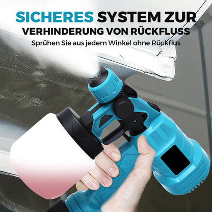 🎨 50% RABATT! 🔫 Kabellose Elektrische Spritzpistole – 800 ml/Min, Wiederaufladbar, Spritzwasserfest & Ideal Für Möbel, Zäune & Wände 🏠