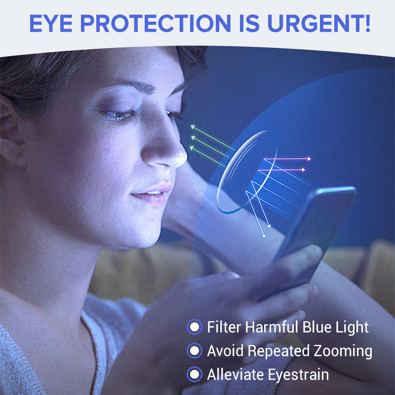 💙 Blaulichtfilterbrille – Entlastet die Augen, stylisches Design & leicht für den ganzen Tag 🖥️✨