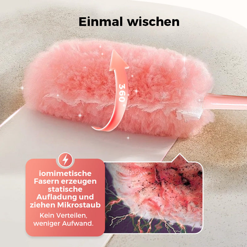 🧹📦Folierbarer und waschbarer Staubwedel für die Oberflächenreinigung
