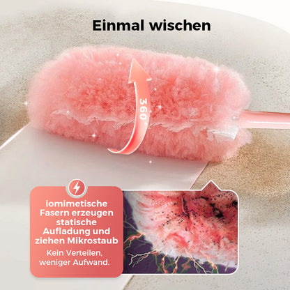 🧹📦Folierbarer und waschbarer Staubwedel für die Oberflächenreinigung