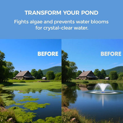 🥳HEISSER SALE 2026🥳💞50.000+ VERKAUFT!👵  Schwimmender Springbrunnenbelüfter, geeignet für Garten- und Landwirtschaftsteiche