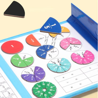 🧩 50% RABATT! 🎨 Magnetisches Bruchpuzzle für Kinder – Fördert Feinmotorik, bunt & sicher – Perfekt für spielerisches Lernen zu Hause ✨